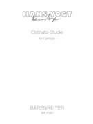 Ostinato Studie fur Cembalo (1985) -Nr. 2 der "vier Versuche fur Tasteninstrumente"- by Vogt Hans for Harpisc.