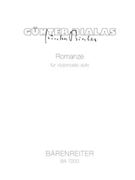 Romanze fur Violoncello solo (1987) by Bialas Gunter for Vc