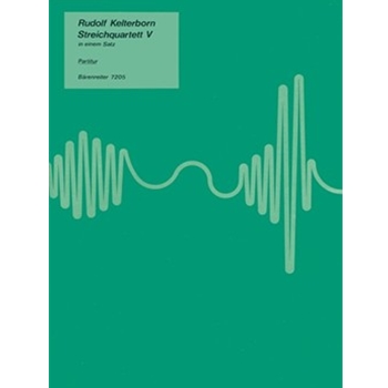 String Quartet in einem Satz Nr. 5 (1988/1989) by Kelterborn Rudolf for 2V/Va/Vc