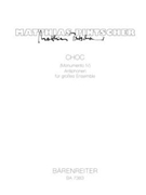 CHOC (Monumento IV) (1996) -Antiphonen fur groSes Ensemble- by Pintscher Matthias for Fl-Piccolo/Fl