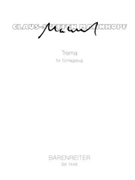 Trema fur Schlagzeug (1994) by Mahnkopf Claus-Steffen for Percussion