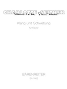 Klang und Schwebung fur Klavier (1996) by Seither Charlotte for Piano