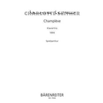 Champleve (1994) -Klaviertrio- by Seither Charlotte for V/Vc/Piano
