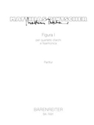 Figura I per quartetto d'archi e fisarmonica (1998) by Pintscher Matthias for Accordion