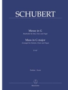 Mass In G Major #2 D167 by Schubert Franz - Gerish Michael - for SATB