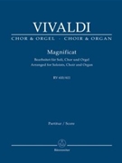 Magnificat RV 610/611 (Arranged for Soloists Choir and Organ) by Vivaldi Antonio Lucio - Kohs Andreas - for 2SSolo/Mix