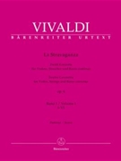 La Stravaganza op. 4 -Zwolf Konzerte for Violine Streicher und Basso continuo- (Band I: I-VI) by Vivaldi Antonio Lucio for V-SoloStr