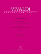 La Stravaganza op. 4 -Zwolf Konzerte for Violine Streicher und Basso continuo- (Band II: VII-XII) by Vivaldi Antonio Lucio for V-SoloStr