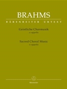 Sacred Choral Music For choir a cappella by Brahms Johannes for Ch