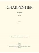 Te Deum by Charpentier Marc-Antoine for Brass/Timp