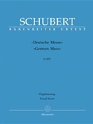 German Mass by Schubert Franz for SATB
