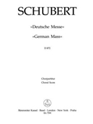 German Mass D 872 by Schubert Franz for Mixed Choir