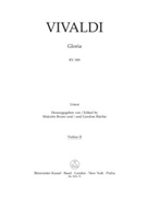Gloria RV 589 by Vivaldi Antonio Lucio for Violin 2