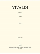 Gloria RV 589 by Vivaldi Antonio Lucio for Cello/Bass