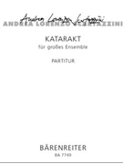 Katarakt fur groSes Ensemble (2003) by Scartazzini Andrea for Ens (groSe