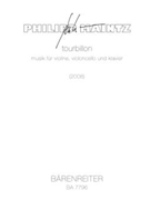 tourbillon. music for violin violincello and Piano (2008) by Maintz Philipp for V/Vc/Piano