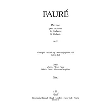 Pavane for Orchestra op. 50 by Faure Gabriel for