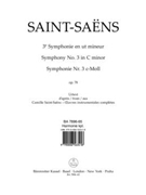 Symphony Nr. 3 C minor op. 78 by Saint-Saens Camille for