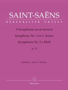 Symphony Nr. 3 C minor op. 78 by Saint-Saens Camille for Fl1/Fl2/Fl