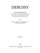 Première Rhapsodie for Orchestra with Solo Clarinet in B-flat by Debussy Claude for