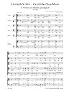 Verleih uns Frieden genadiglich Nr. 4 SWV 372 (From "Geistliche Chor-Music") by Schutz Heinrich for Cantus/Qui