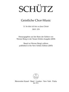 So fahr ich hin zu Jesu Christ SWV 379 -Motet- (No. 11 from "Geistliche Chor-Music") by Schutz Heinrich for Cantus/Qui