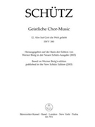Also hat Gott die Welt geliebt SWV 380 -Motet- (No. 12 from "Geistliche Chor-Music") by Schutz Heinrich for Cantus/Alt