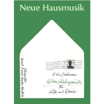 Kleine Fruhlingsmusik (1986) by Baumann Eric for Fl/Piano
