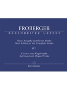 Organ Works Volume 4.1 by Froberger for Organ