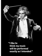 20 Postcards "Beethoven" by for