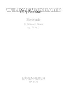 Serenade op. 71/3 (ca. 1945) by Burkhard Willy for Fl/Guitar
