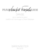 Danse pour clarinette et Piano (1997/2000) -pastiche en hommage à Olivier Messiaen- by Trojahn Manfred for Clarinet/p