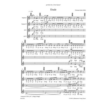 Etude (2000) by Ridil Christian for Female cho