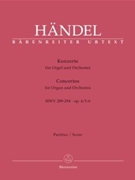 Concerti 1-6 by Handel George Frideric for Organ