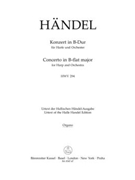 Concerto for Harp and Orchestra B-flat major op. 4/6 HWV 294 by Handel George Frideric for
