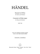 Concerto for Harp and Orchestra B-flat major op. 4/6 HWV 294 by Handel George Frideric for