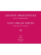 Easy Organ Pieces From The 19th Century Bk 3 by - Weyer Martin - for Organ