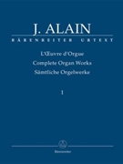 Works published or intended for publication during the composer's lifetime by Alain Jehan for Org