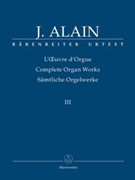 Posthumous Works. Suite Intermezzo Trois Dances by Alain Jehan for Org