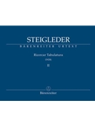 Ricercar Tabulatura II by Steigleder for Organ