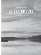 Missa brevis E-flat minor by Jansson Marten for Mixed Choir