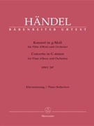 Concerto In G Minor by Handel George Frideric - Kohs Andreas - for Flute and Piano