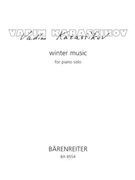 winter music fur Klavier solo (1995) by Karassikov Vadim for Piano