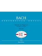 Toccata con Fuga for Organ D minor BWV 565