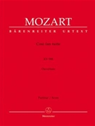 Ouverture zu "Così fan tutte" KV 588 by Mozart Wolfgang Amadeus for Orch
