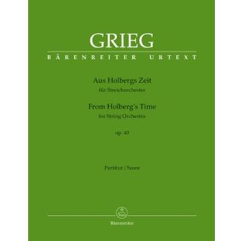 From Holbergs Time for String Orchestra op. 40