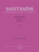 Danse macabre op. 40 -Symphonic poem- (after a poem by Henri Cazalis) by Saint-Saens Camille for V-soloOrch