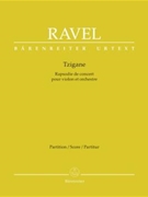 Tzigane by Ravel Maurice for Violin with Piano