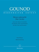 Messe solennelle - Ste Cecile by Gounod Charles - Schellevis Hans - for Score