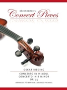 Concerto In B Minor Opus 35 (transposed to e minor) by Rieding Oskar - Sassmannshaus Kurt - for Viola and Piano